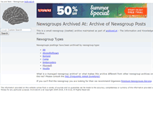Tablet Screenshot of newsgroups.archived.at